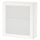 BESTÅ wall-mounted cabinet combination, white/Mörtviken white, 60x64x22 cm