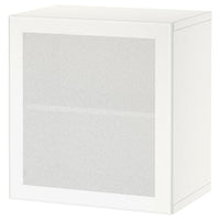 BESTÅ - Wall-mounted cabinet combination, white/Mörtviken white, 60x42x64 cm - best price from Maltashopper.com 39439844