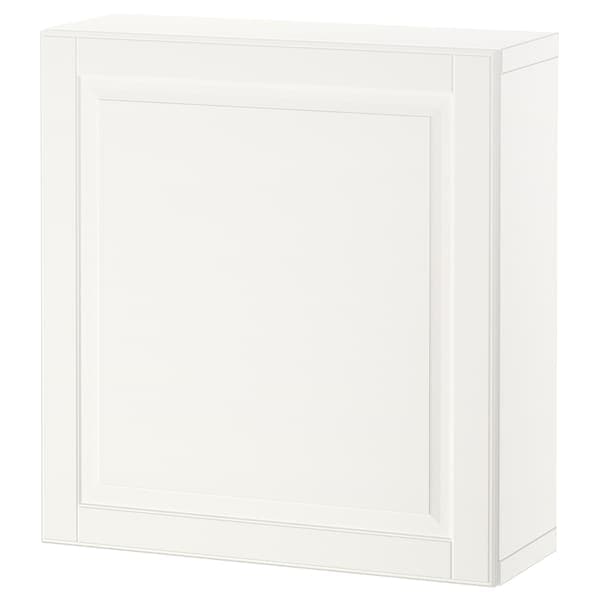BESTÅ - Wall-mounted cabinet combination, white/Smeviken white, 60x22x64 cm - best price from Maltashopper.com 69429674