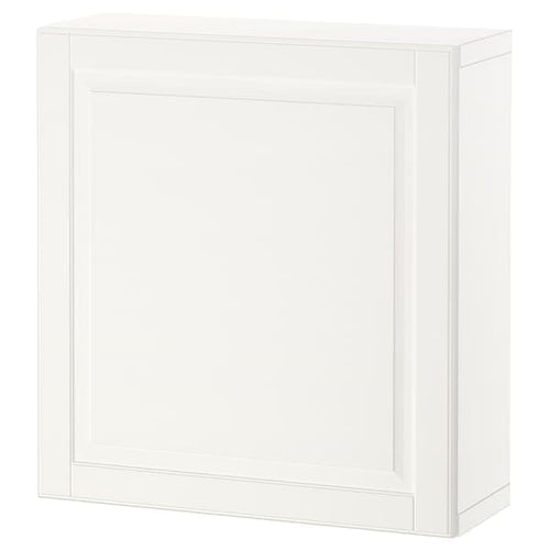BESTÅ - Wall-mounted cabinet combination, white/Smeviken white, 60x22x64 cm