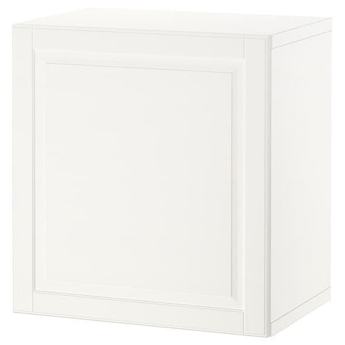 BESTÅ - Wall-mounted cabinet combination, white/Smeviken white, 60x42x64 cm