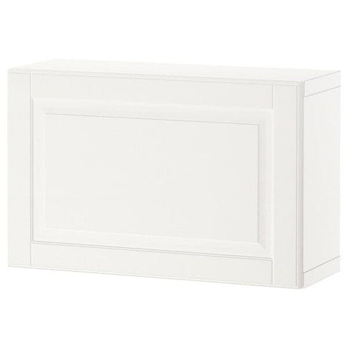 BESTÅ - Wall-mounted cabinet combination, white/Smeviken white, 60x22x38 cm