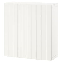 BESTÅ - Wall-mounted cabinet combination, white/Sutterviken white, 60x22x64 cm - best price from Maltashopper.com 99429677