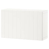 BESTÅ wall-mounted cabinet combination, white/Sutterviken white, 60x22x38 cm