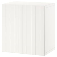 BESTÅ - Wall-mounted cabinet combination, white/Sutterviken white, 60x42x64 cm - best price from Maltashopper.com 69439828