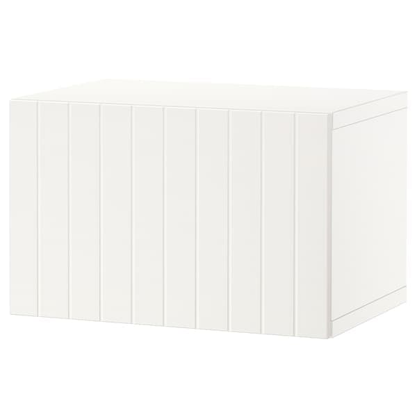 BESTÅ - Wall-mounted cabinet combination, white/Sutterviken, 60x42x38 cm - best price from Maltashopper.com 79430870