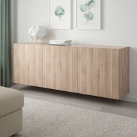 BESTÅ - Wall-mounted furniture combination , - best price from Maltashopper.com 09412474