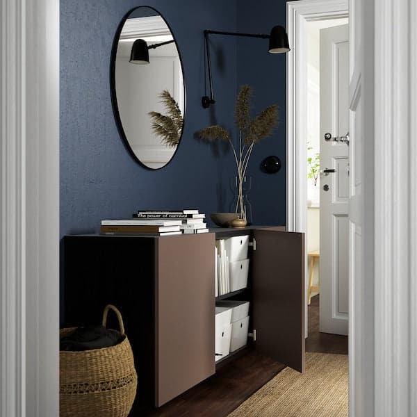 BESTÅ - Wall-mounted furniture combination , 180x42x64 cm - best price from Maltashopper.com 69421791