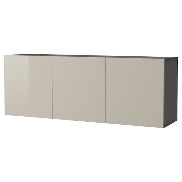 BESTÅ - Wall-mounted furniture combination , 180x42x64 cm - best price from Maltashopper.com 89412465