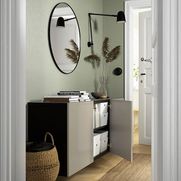 BESTÅ - Wall-mounted furniture combination , 180x42x64 cm - best price from Maltashopper.com 89412465