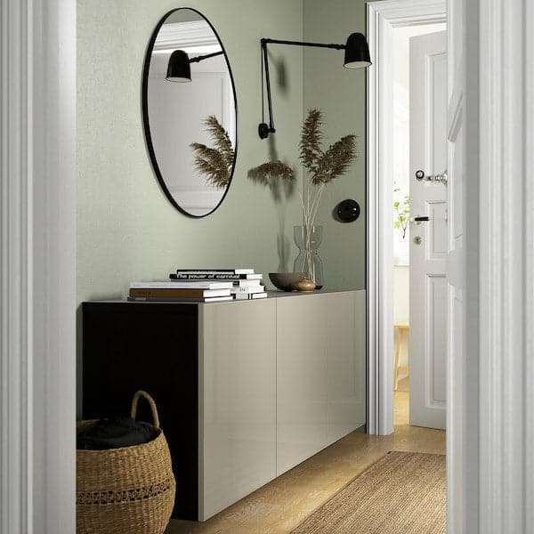 BESTÅ - Wall-mounted furniture combination , 180x42x64 cm - best price from Maltashopper.com 89412465