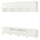BESTÅ TV storage combination, white/Lappviken/Stubbarp white, 240x42x230 cm
