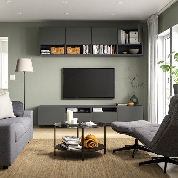 BESTÅ - TV storage combination, 240x42x230 cm - best price from Maltashopper.com 99507991