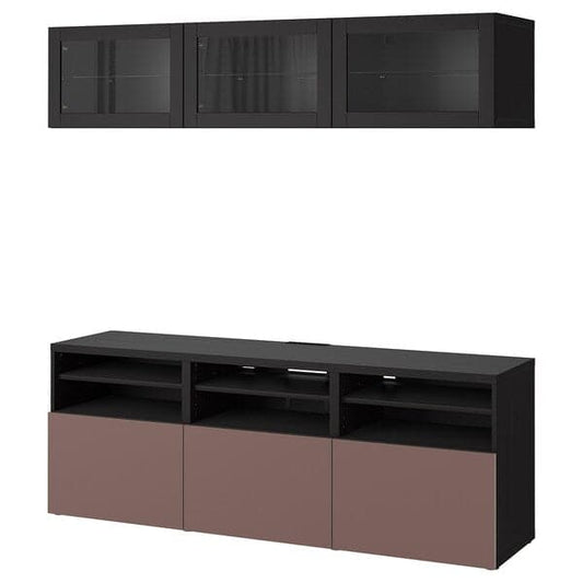 Ikea BESTÅ - TV/Glass combination , 180x42x192 cm
