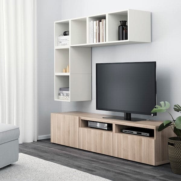 BESTÅ / EKET - TV furniture combination , 180x42x170 cm - best price from Maltashopper.com 99440726