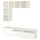 BESTÅ / EKET - Cabinet combination for TV, white, 180x42x170 cm