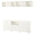 BESTÅ / EKET - BESTÅ / EKET Cabinet combination for TV, white, 210x42x220 cm