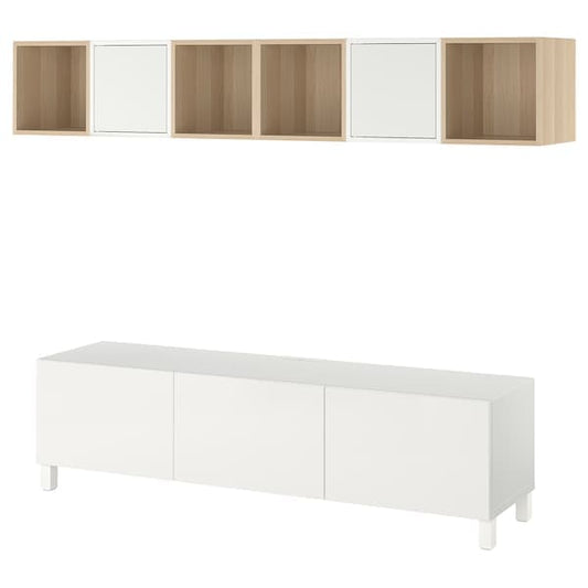 BESTÅ / EKET - TV cabinet , 180x42x48 cm - best price from Maltashopper.com 49476893