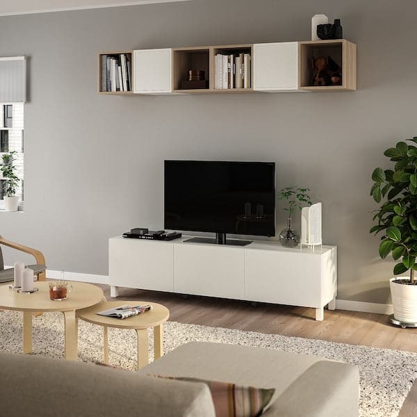 BESTÅ / EKET - TV cabinet , 180x42x48 cm - best price from Maltashopper.com 49476893