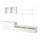 BESTÅ / LACK - BESTÅ / LACK TV storage combination, white, 300x42x195 cm