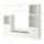 BESTÅ / LACK - BESTÅ / LACK TV storage combination, white, 240x42x193 cm
