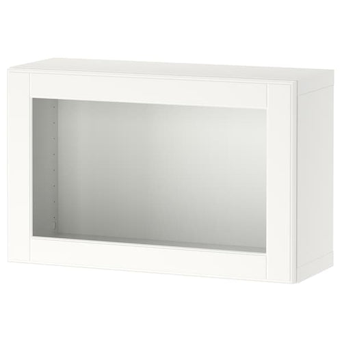 BESTÅ - Shelf unit with glass door, white/Ostvik white, 60x22x38 cm
