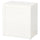 BESTÅ shelf unit with door, white/Hanviken white, 60x42x64 cm