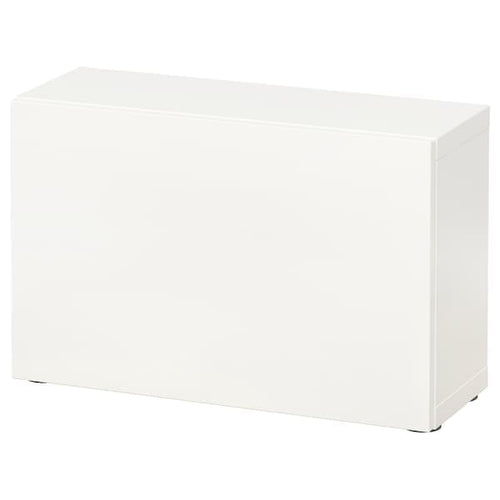 BESTÅ - Shelf unit with door, white/Lappviken white, 60x22x38 cm