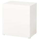 BESTÅ shelf unit with door, white/Lappviken white, 60x42x64 cm
