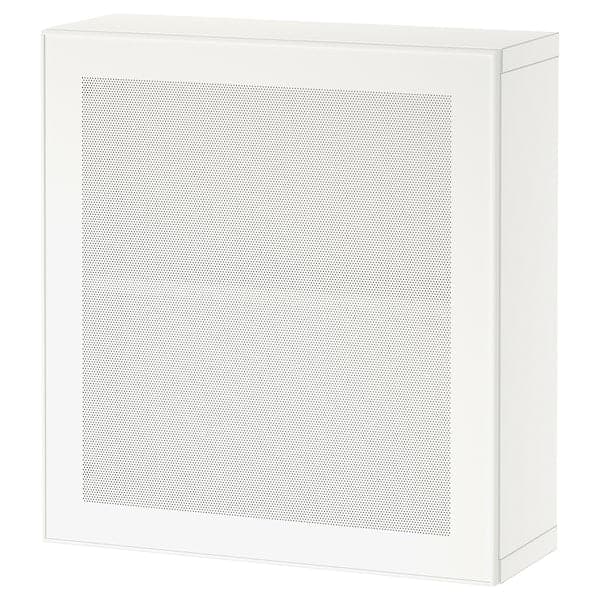 BESTÅ - Shelf unit with door, white/Mörtviken white, 60x22x64 cm - best price from Maltashopper.com 89424977