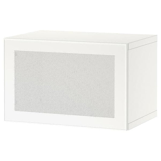 BESTÅ - Shelf unit with door, white/Mörtviken white, 60x42x38 cm - best price from Maltashopper.com 89424996
