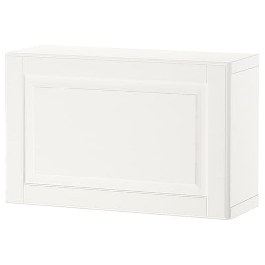BESTÅ - Shelf unit with door, white/Smeviken white, 60x22x38 cm - best price from Maltashopper.com 09424962