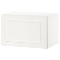 BESTÅ - Shelf unit with door, white/Smeviken white, 60x42x38 cm - best price from Maltashopper.com 49424998
