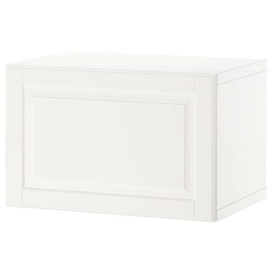 Ikea BESTÅ - Shelf unit with door, white/Smeviken white, 60x42x38 cm