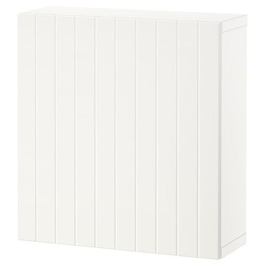 BESTÅ - Shelf unit with door, white/Sutterviken white, 60x22x64 cm - best price from Maltashopper.com 29424975