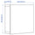 BESTÅ - BESTÅ Shelf unit with door, black-brown/Selsviken high-gloss/black, 60x22x64 cm
