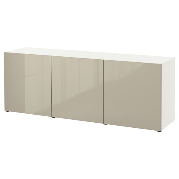 BESTÅ - Cabinet with doors , 180x42x65 cm