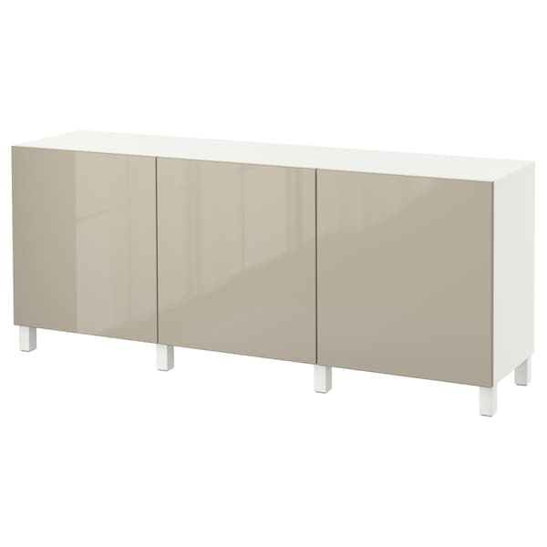 BESTÅ - Cabinet with doors , 180x42x74 cm