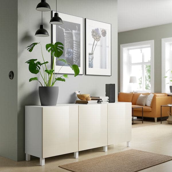 Ikea BESTÅ - Cabinet with doors , 180x42x74 cm