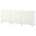 BESTÅ storage combination with doors, white/Timmerviken/Stubbarp white, 180x74x42 cm