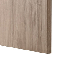 BESTÅ Cabinet with doors - grey stained walnut effect/Grey stained walnut effect 120x42x65 cm , 120x42x65 cm - best price from Maltashopper.com 69324525