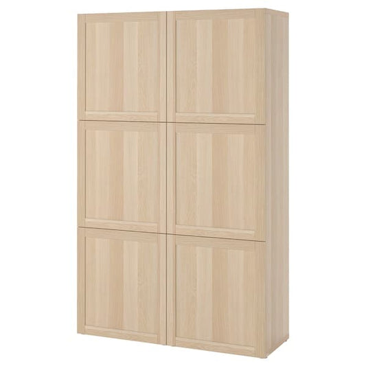 Ikea BESTÅ - Cabinet with doors , 120x42x193 cm