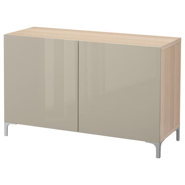 BESTÅ - Cabinet with doors , 120x42x74 cm - best price from Maltashopper.com 89209845