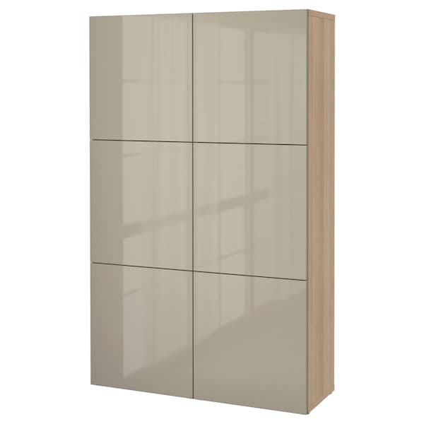 BESTÅ - Cabinet with doors , 120x42x193 cm - best price from Maltashopper.com 49071623