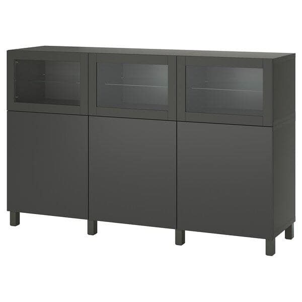 BESTÅ - Storage combination with doors, 180x42x112 cm - best price from Maltashopper.com 19508145