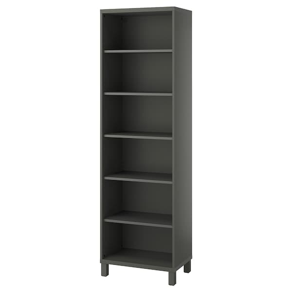 BESTÅ - Cabinet unit, dark grey, 60x40x202 cm - best price from Maltashopper.com 59508148