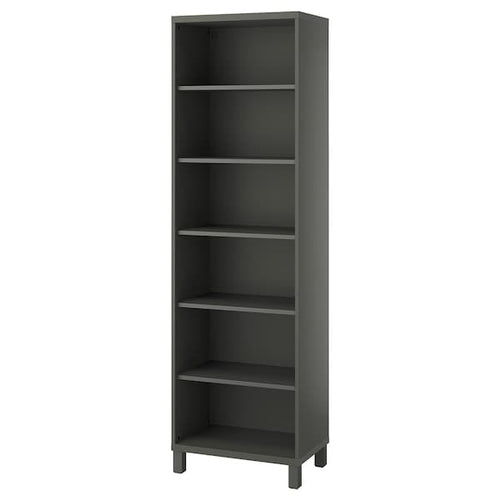 BESTÅ - Cabinet unit, dark grey, 60x40x202 cm