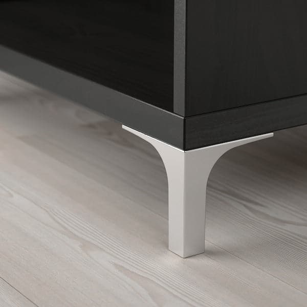 Ikea BESTÅ - Cabinet unit, black-brown, 60x40x202 cm
