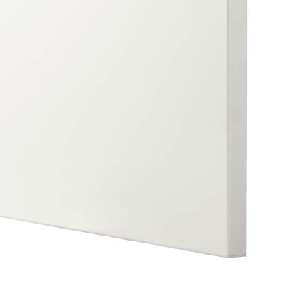 BESTÅ - TV bench, white/Lappviken white, 180x42x185 cm - best price from Maltashopper.com 49476770