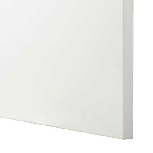 BESTÅ - TV bench, white/Lappviken white, 180x42x185 cm